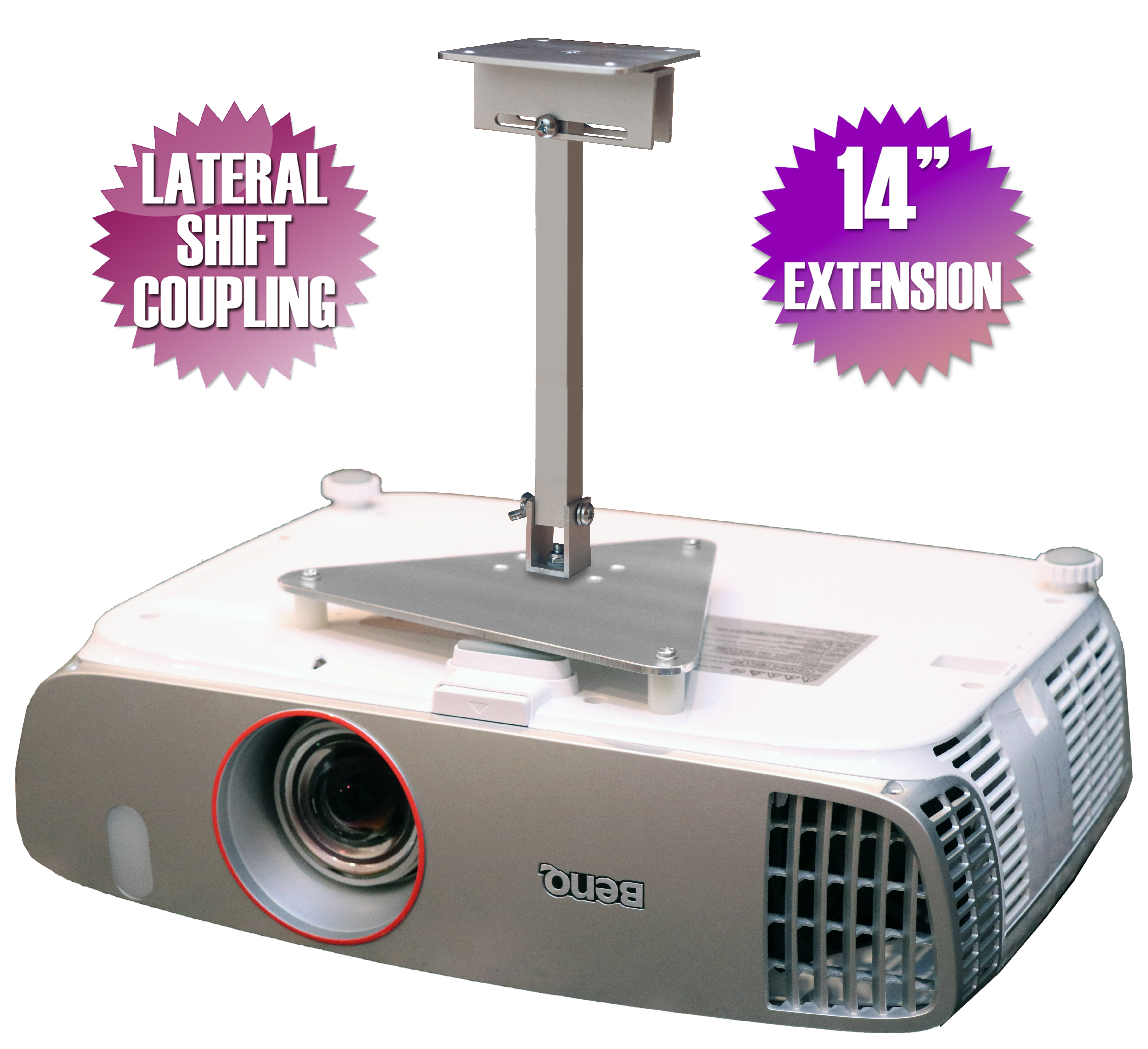 Details About Projector Ceiling Mount For Benq Ht2050 Ht2050a Ht2150st Ht3050 W1110 W2000